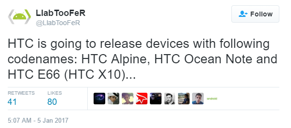Code names for the next three HTC handsets are leaked - Code names for the three upcoming new HTC phones are leaked?