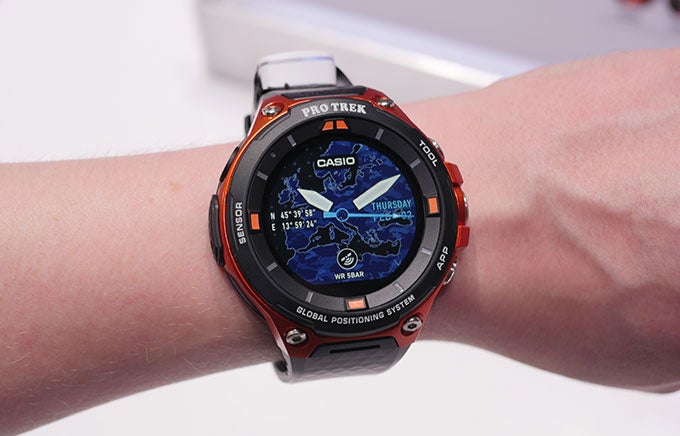 Hands-on with the GPS-enabled Casio Pro Trek Android Wear 2.0 smartwatch