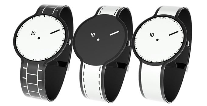 The original FES watch could produce only black and white, but that won't be the case for the second generation - Sony outs second generation of E-ink watches: crazy patterns abound