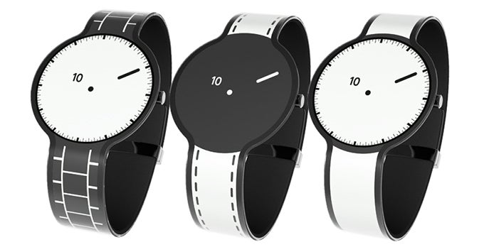 The original FES watch could produce only black and white, but that won&#039;t be the case for the second generation - Sony outs second generation of E-ink watches: crazy patterns abound