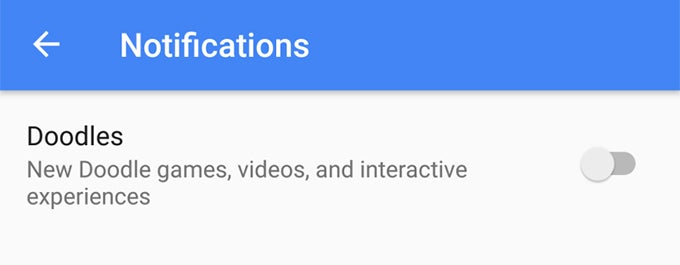 A simple toggle is all that's separating you from a world of informative distractions - You can now get notified when Google releases new interactive Doodles