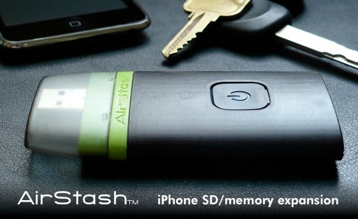 AirStash allows you to retrieve and view files all from your iPhone