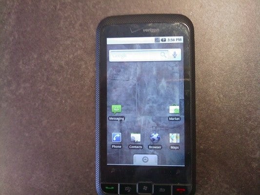 HTC Imagio found running Android?