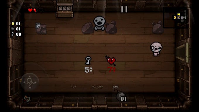 Popular indie top-down shooter The Binding of Isaac: Rebirth finally launches on the App Store