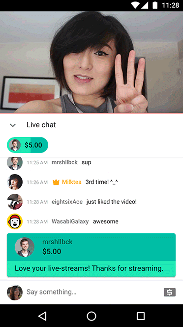 Let your favorite YouTube creators know how you appreciate them by paying for a Super Chat - Support YouTube creators by paying for a 'Super Chat'
