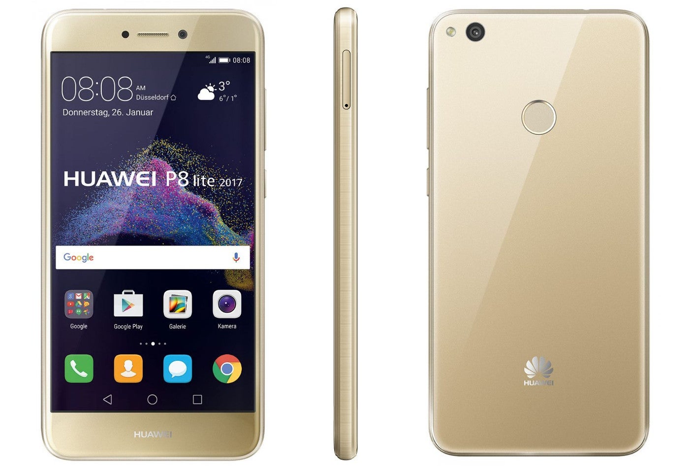 stopverf personeel Reserve Huawei P8 lite (2017) introduced with Kirin 655 chipset, Android 7.0 Nougat  - PhoneArena