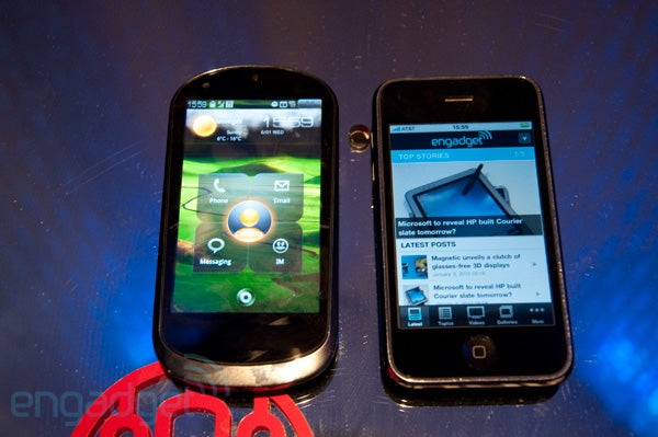 The Lenovo LePhone runs Android and features 3.7-inch AMOLED screen