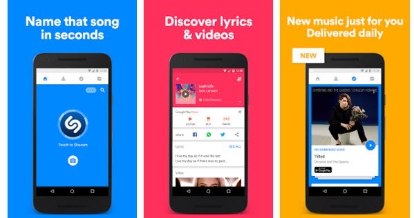 How to make Shazam start listening and recognize a song instantly upon app launch