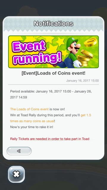 Super Mario Run rolls out new, limited-time event to Toad Rally