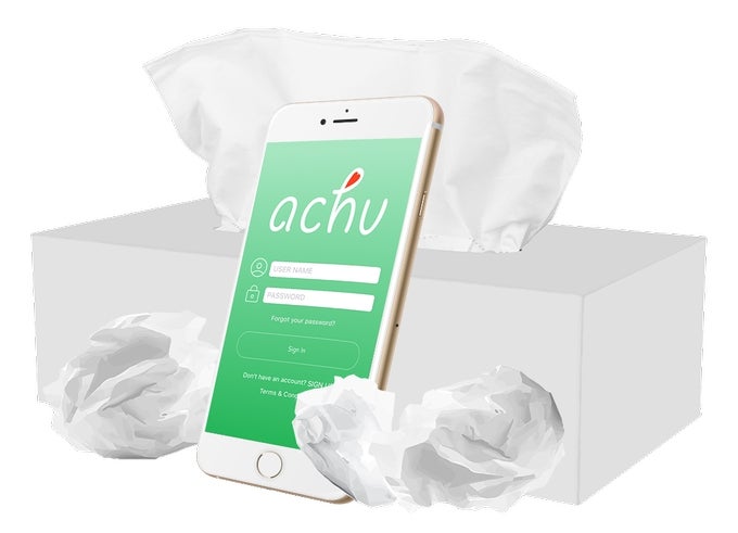 Avoid getting sick with Fitbit and the achu app