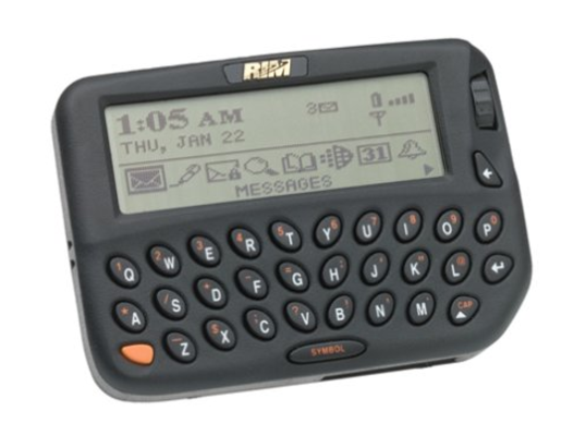 The BlackBerry 850, its first device, was unveiled 18 years ago today - The BlackBerry name and its first device were introduced 18-years ago today