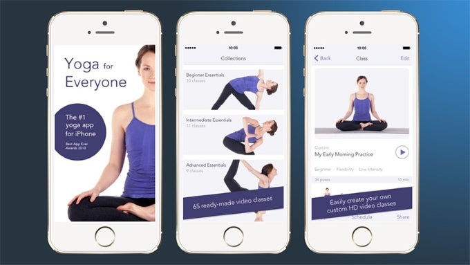 5 excellent yoga training apps for Android and iOS