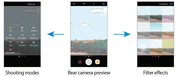 5 new features of the redesigned Samsung camera app in the S7/edge Nougat update
