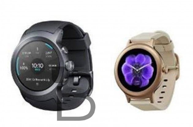 LG Watch Sport and Watch Style Android Wear 2.0 smartwatches appear in blurry press photos