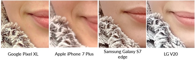 Google Pixel XL vs iPhone 7 Plus vs Galaxy S7 edge vs LG V20 selfie shootout: here's how they compare