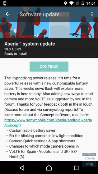 New Xperia X Concept build - Sony releases new Xperia X Concept build that brings Battery Saver mode