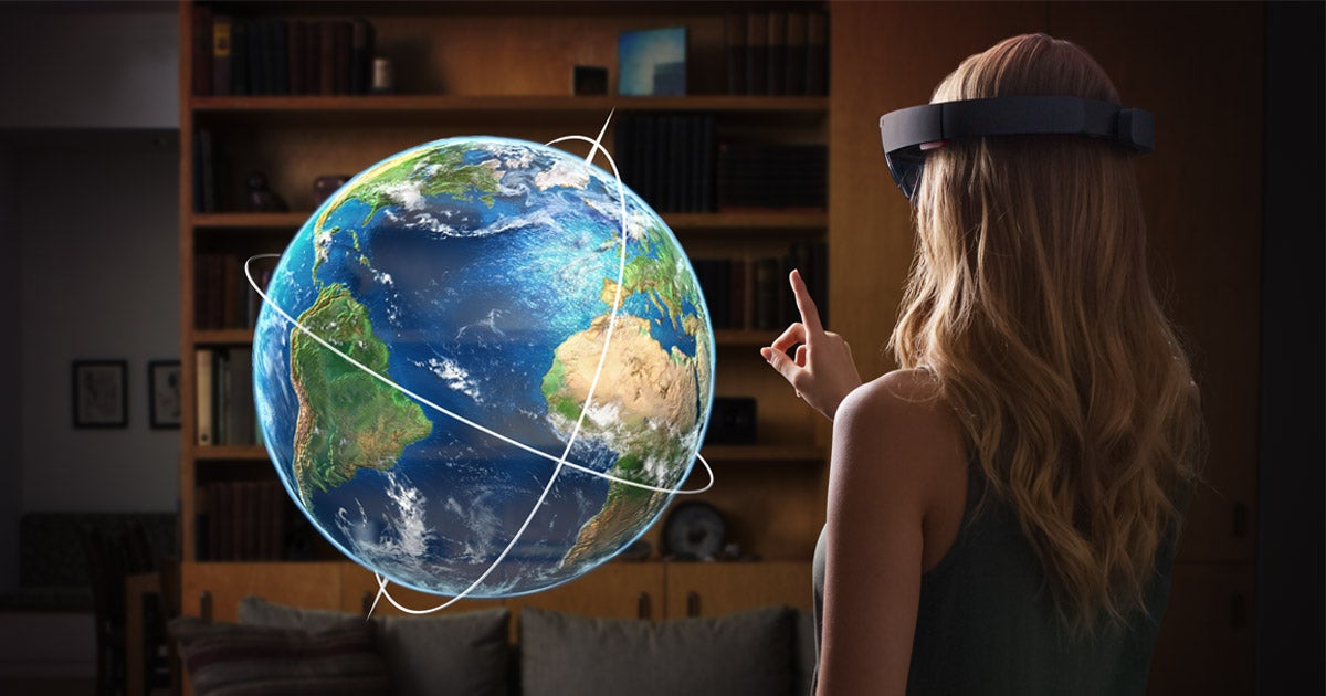 Microsoft says sales of the HoloLens are in the thousands