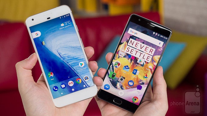Google Pixel XL vs OnePlus 3T