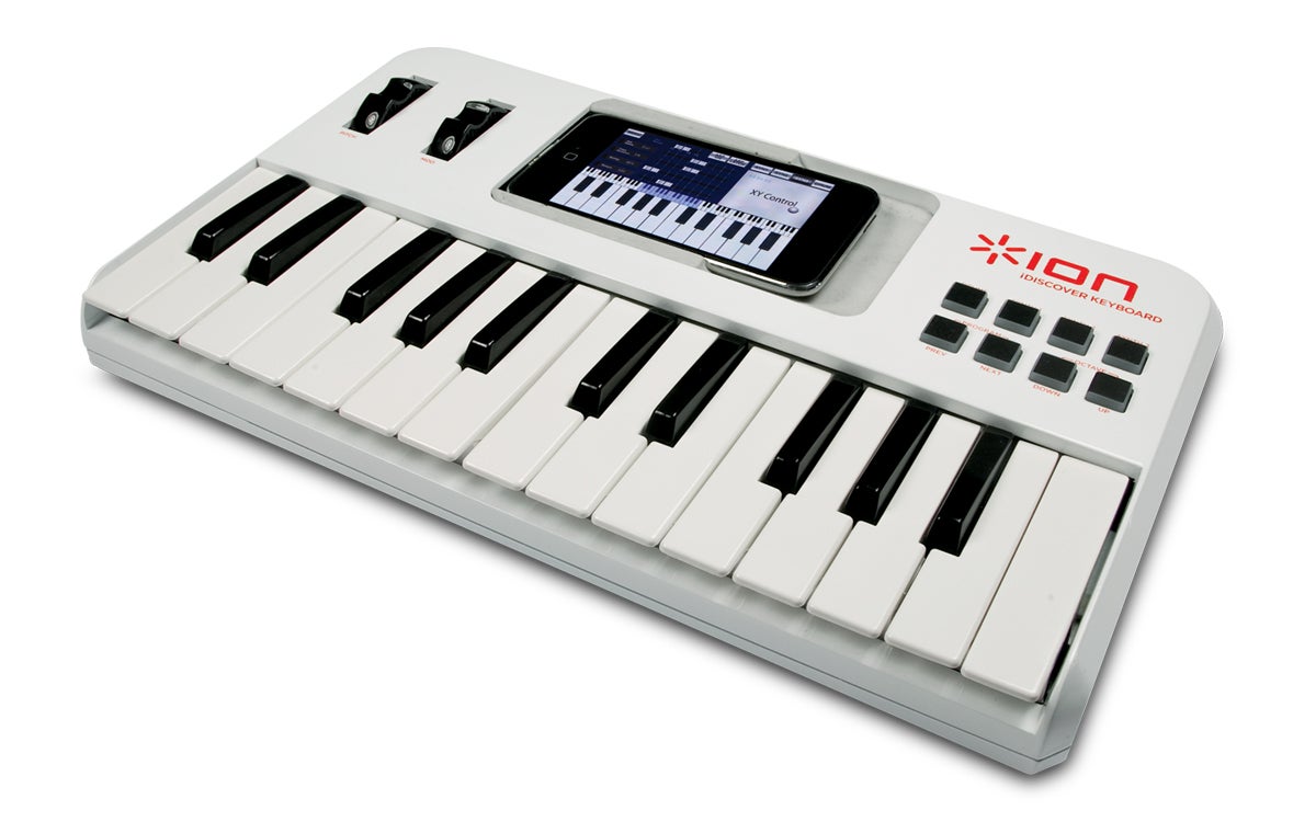 Release your inner music composer with the iDiscovery keyboard for the iPhone