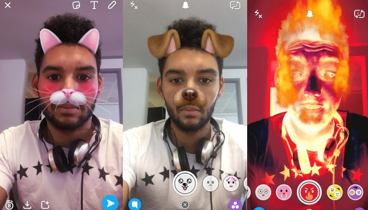 A smart version of Snapchat&#039;s AR based Lenses will help Snap bring in revenue once it goes public - Snapchat turns to Lenses to capture advertising revenue