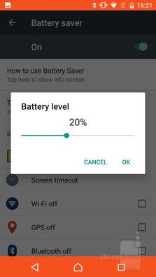 The Battery Saver in Sony's Concept software replaces Stamina Mode - A look at Sony's Concept for Android: features, differences, and advantages