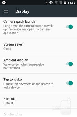 Ambient Display in Sony's Concept for Android lights up the screen when a notification arrives. - A look at Sony's Concept for Android: features, differences, and advantages