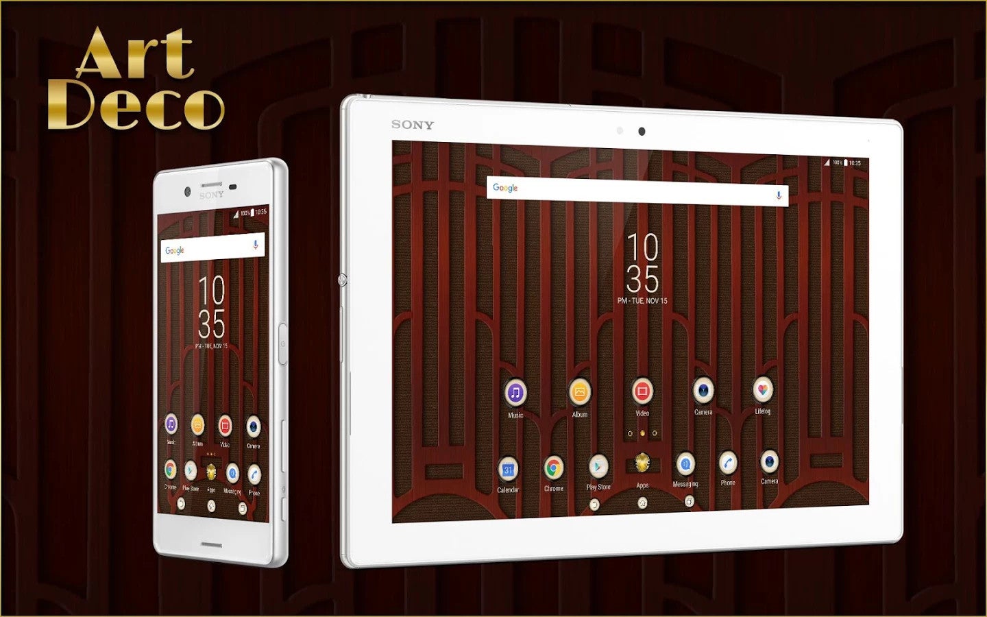 All hail the architects! Sony launches Xperia Art Deco theme