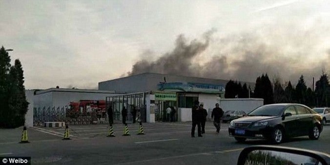 Samsung's SDI battery factory in Tianjin catches on fire - Discarded batteries cause a fire at a Samsung battery plant