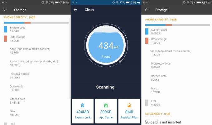 The only junk on your phone is your "junk cleaner" app, and here's the proof