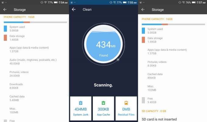 The only junk on your phone is your &quot;junk cleaner&quot; app, and here&#039;s the proof