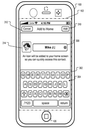 Apple&#039;s patent to get contacts on the home screen is late to the game