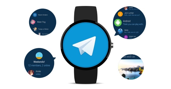 Telegram makes its way to Android Wear 2.0