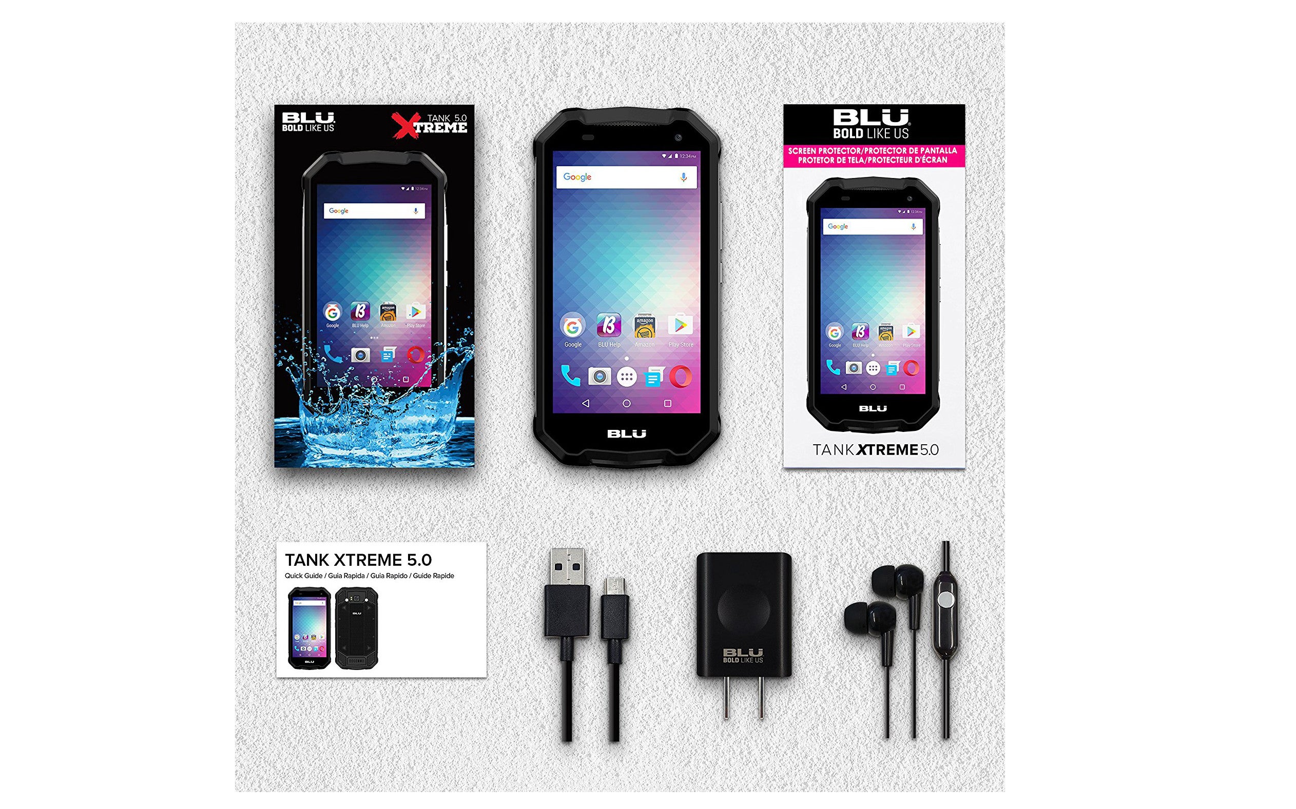 The Blu Tank Xtreme 5.0 is an ultra-rugged smartphone with just 1GB of RAM