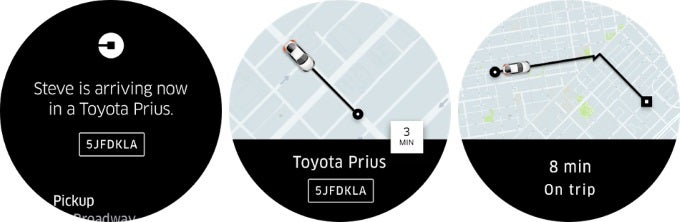 Uber is now available on Android Wear 2.0