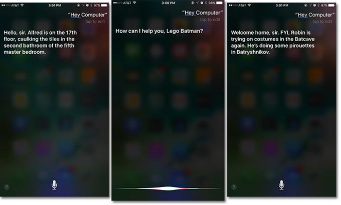 Apple's Siri gets custom Bat-phrases following "Lego Batman Movie"