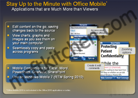 Seven Business Edition, courtesy of MSFT Kitchen - LG Apollo and HTC Obsession to run Windows Mobile 7?