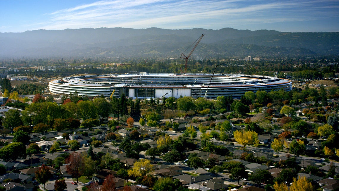 The spaceship Apple Park campus will be Apple&#039;s new official HQ starting this April