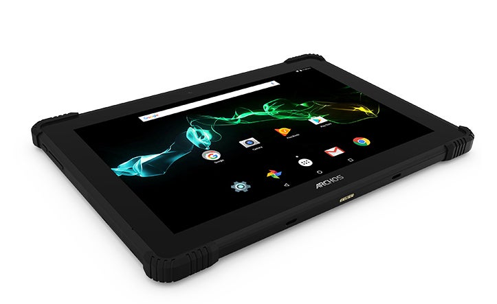 Archos unveils a shock-proof Android tablet with IP54 dust/water resistance and keyboard dock