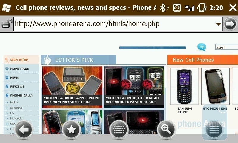 IE 6.5 - Evolution of mobile web browsing