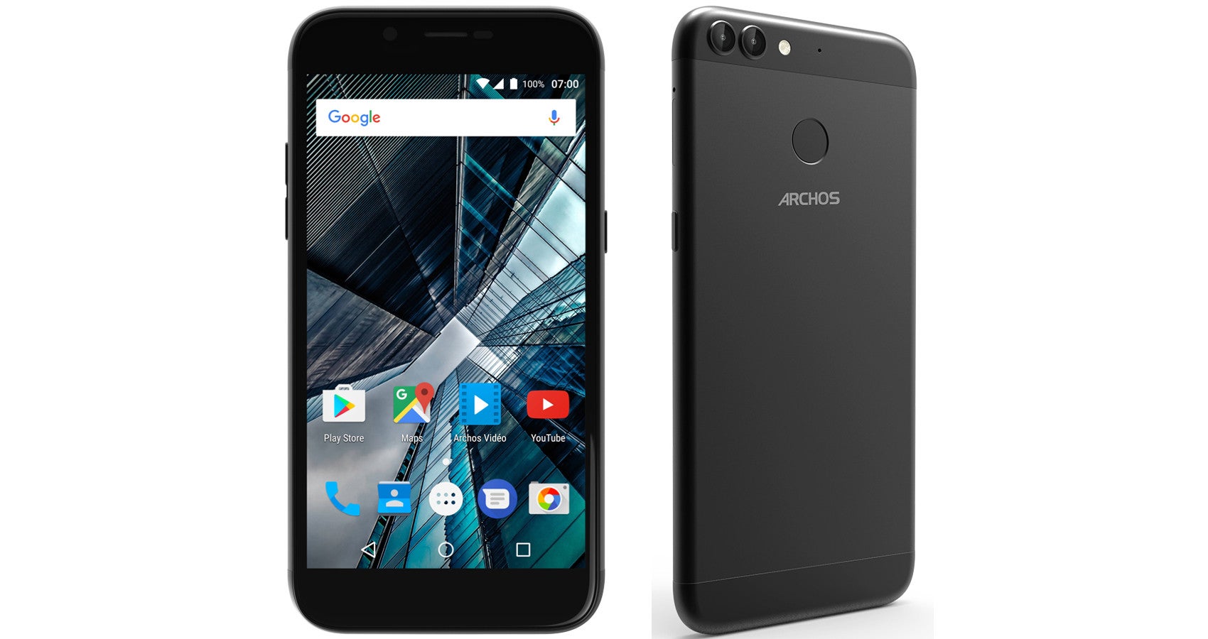 Archos 50 Graphite &amp;amp; 55 Graphite - Archos intros two Graphite series smartphones with dual-lens cameras that cost less than $150