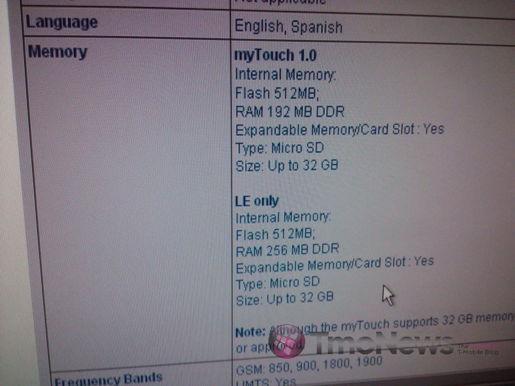 UPDATED:myTouch 3G 1.2 looks exactly like the original?