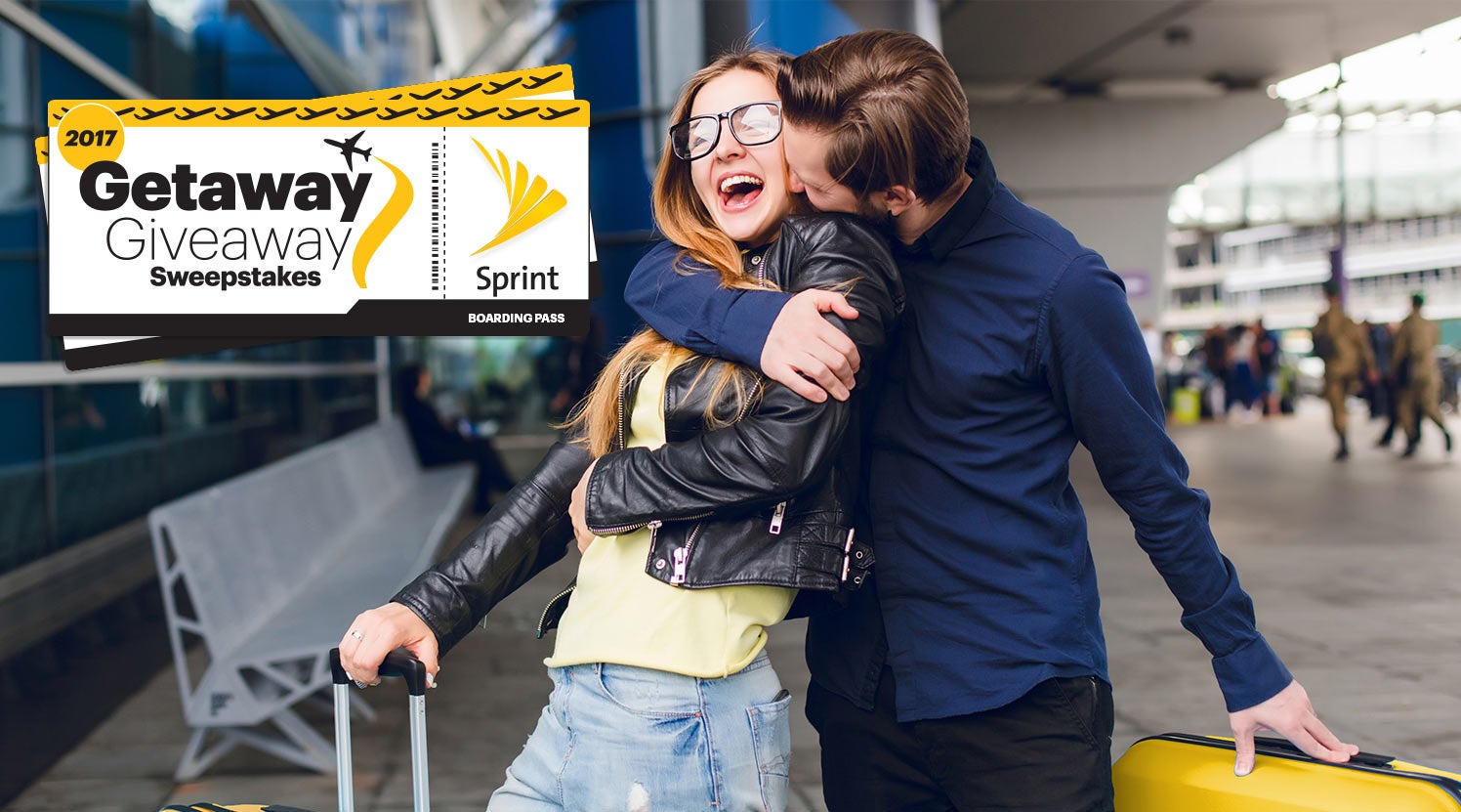 Sprint's new sweepstakes promo gives customers a chance to take flight and get away