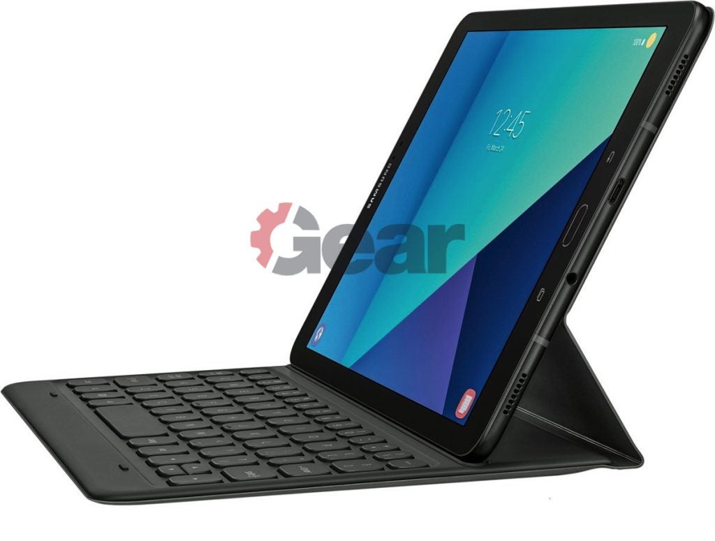 Leaked picture of Samsung Galaxy Tab S3 with keyboard attachment - Samsung Galaxy Tab S3 full specs, details and new pictures leak out