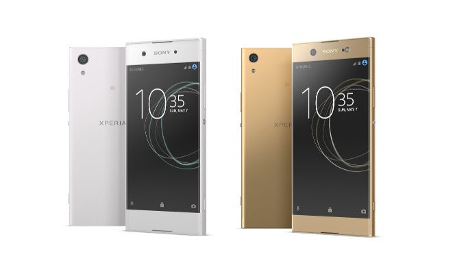 The Sony Xperia XA1 (left) and the Sony Xperia XA1 Ultra (right) - Sony unveils the Xperia XA1 and XA1 Ultra: Stylish mid-rangers with impressive main cameras