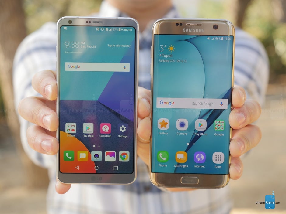 LG vs Samsung Galaxy S7 edge: From Korea with love PhoneArena