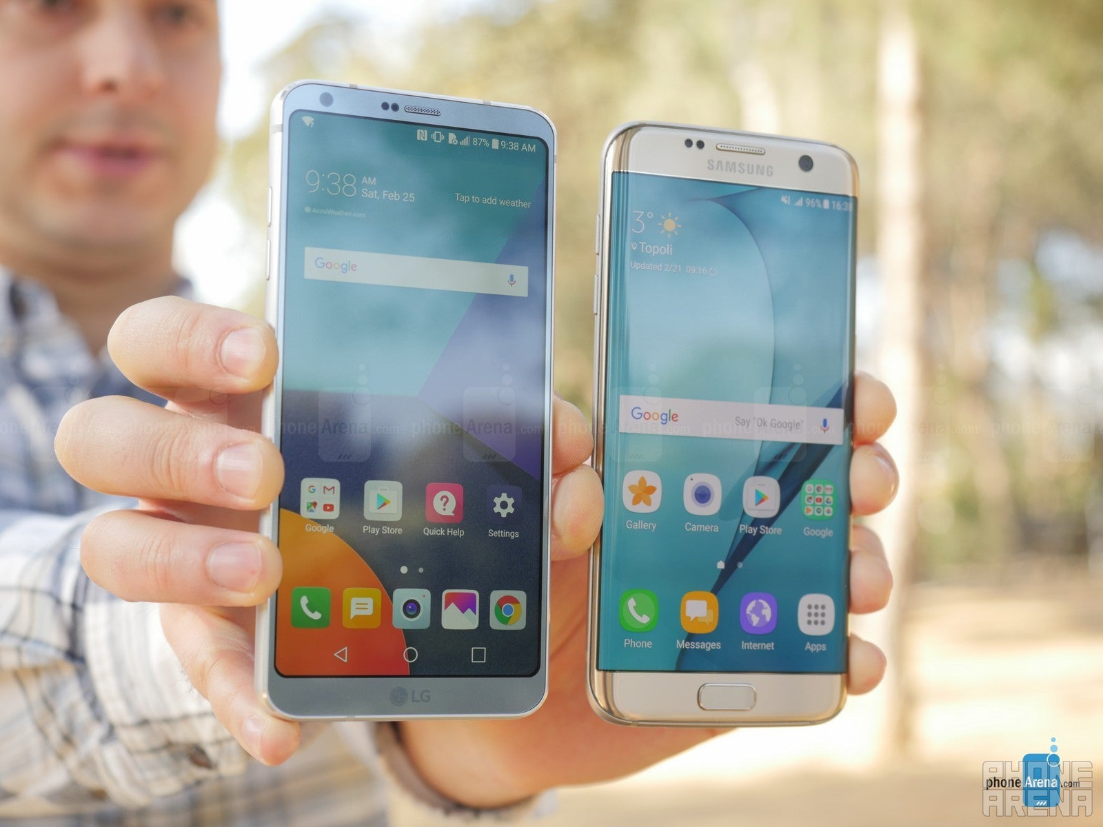 LG G6 vs Samsung Galaxy S7 edge: From Korea with love