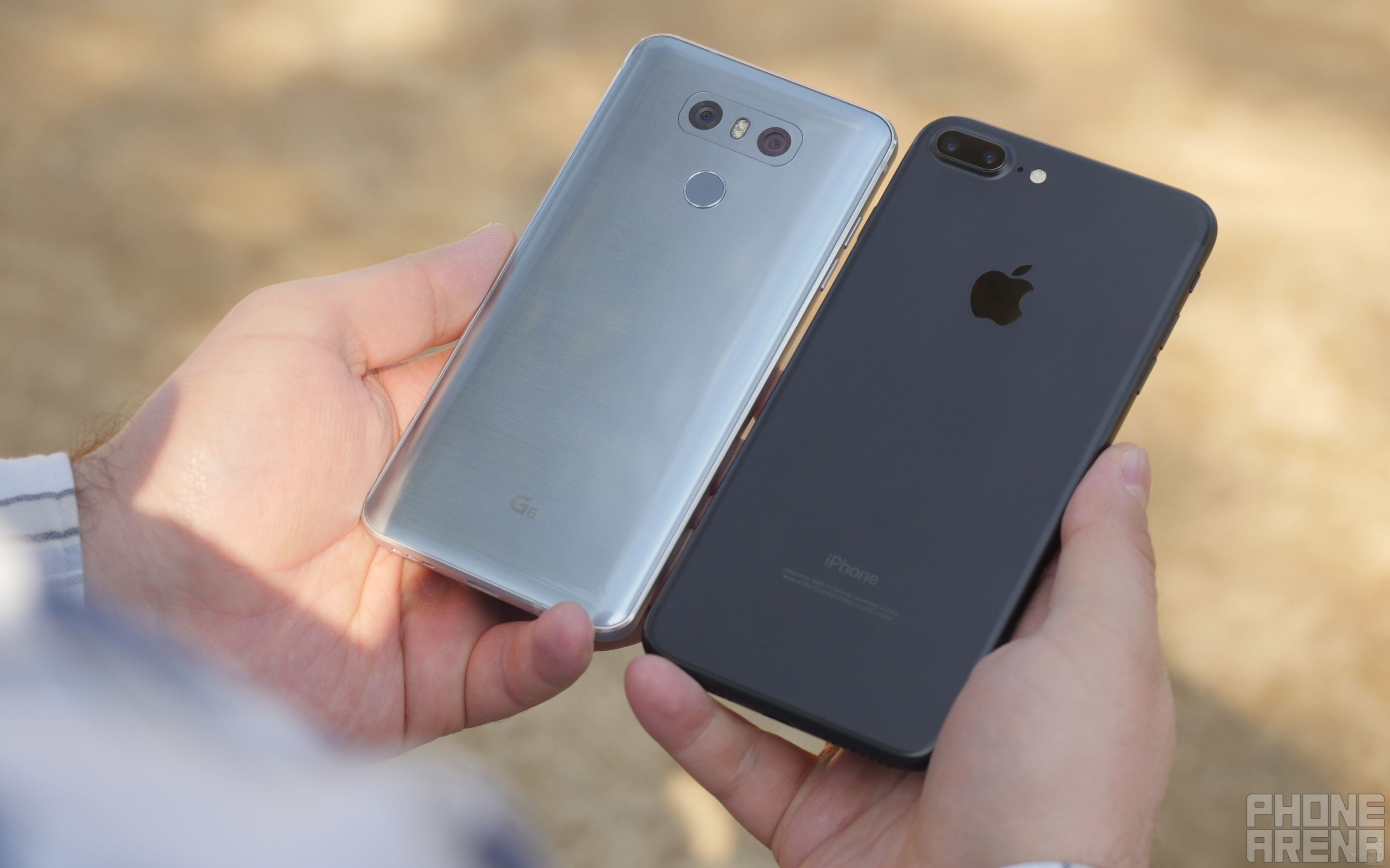 LG G6 vs iPhone 7 Plus: Bezel-less vs Bezel-ful