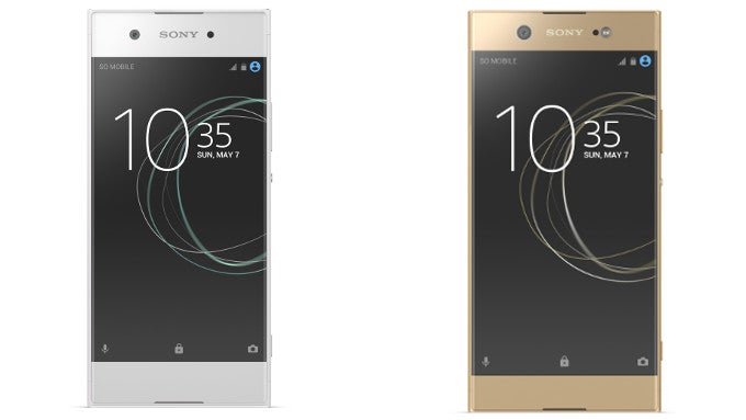 The Sony Xperia XA1 (left) and the Sony Xperia XA1 Ultra (right) - Sony Xperia XA1 and XA1 Ultra specs comparison: let's see how much punch do Sony's new budget-friendly phones pack