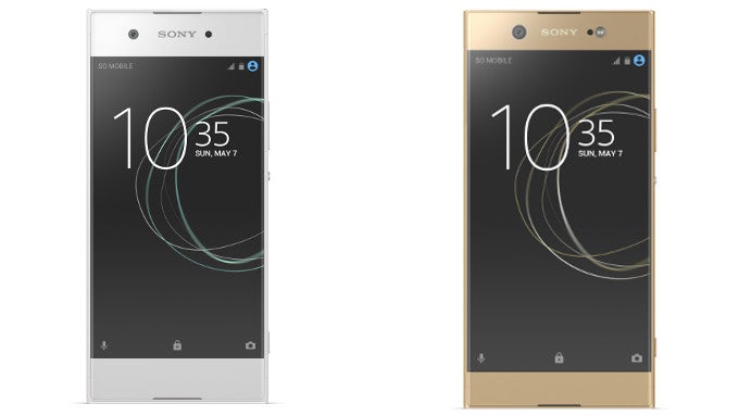 The Sony Xperia XA1 (left) and the Sony Xperia XA1 Ultra (right) - Sony Xperia XA1 and XA1 Ultra specs comparison: let&#039;s see how much punch do Sony&#039;s new budget-friendly phones pack