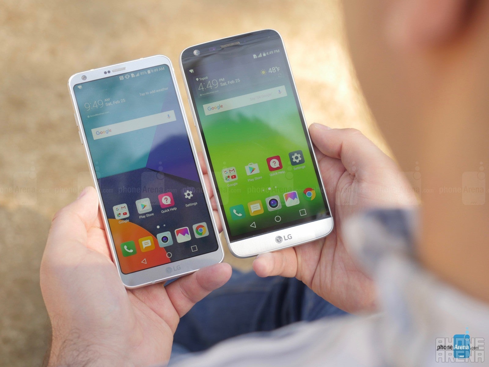 LG G5 vs LG G6: first look
